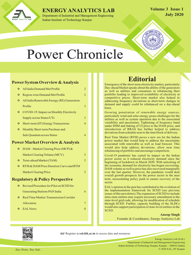 Power Chronicle Vol 3 Issue 1 | PDF | Demand