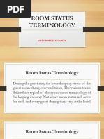 Housekeeping Room Status Codes Explained | PDF