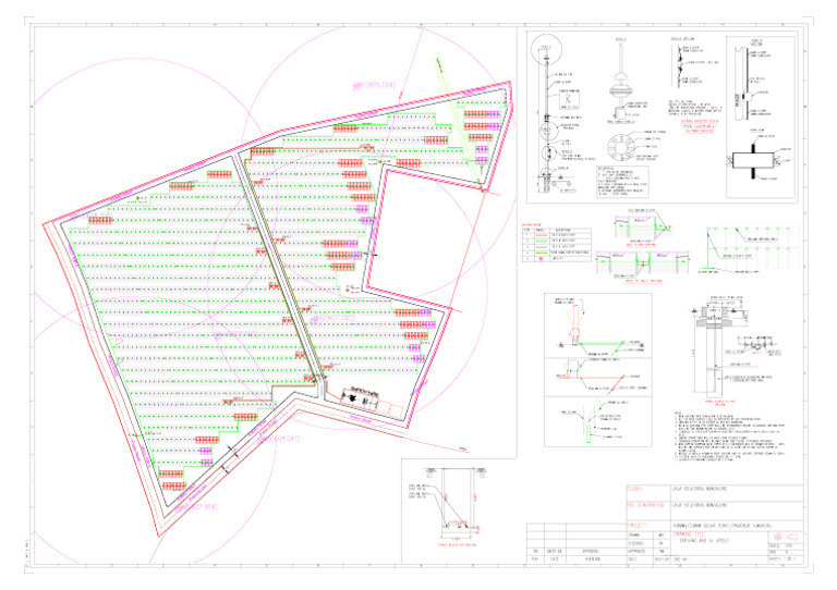 Earthing and Lightning Arrestor Layout | PDF | Building Engineering ...