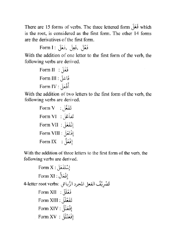 Verb Forms | PDF