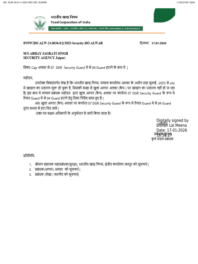 DGR Letter 17.01.26 | PDF