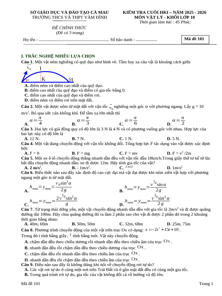Ma de 101 | PDF