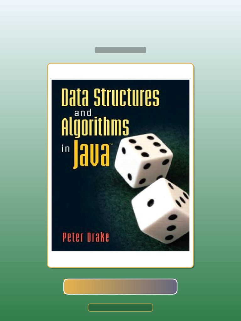 Test Bank for Data Structures and Algorithms in Java 1st Edition Peter ...