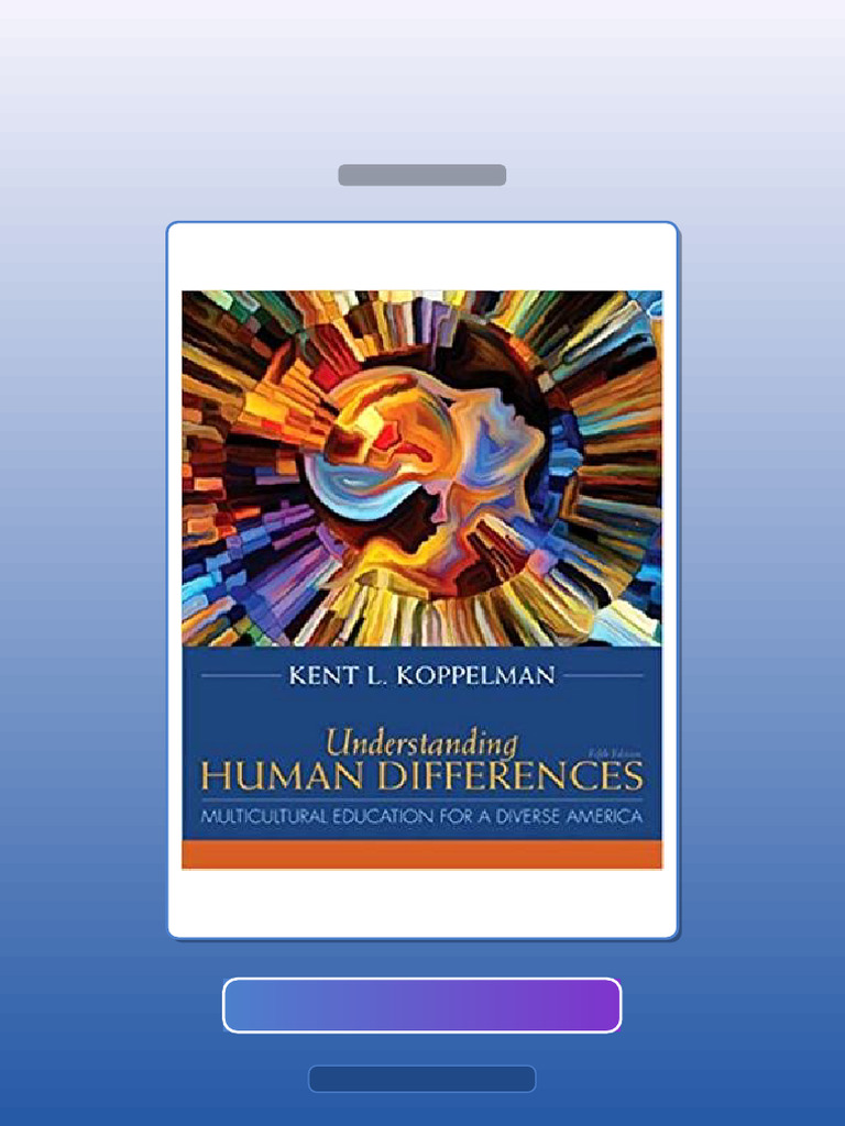 Test Bank for Understanding Human Differences Multicultural Education ...