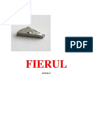 FIERUL | PDF