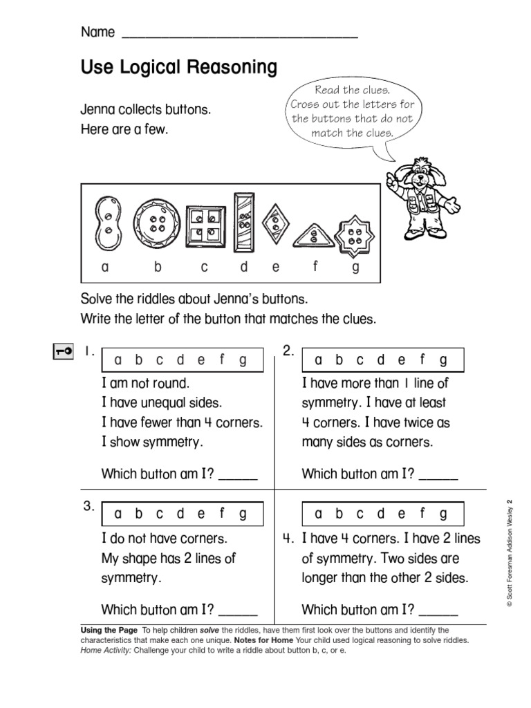 Button Riddles for Logical Reasoning | PDF | Chess Theory | Chess