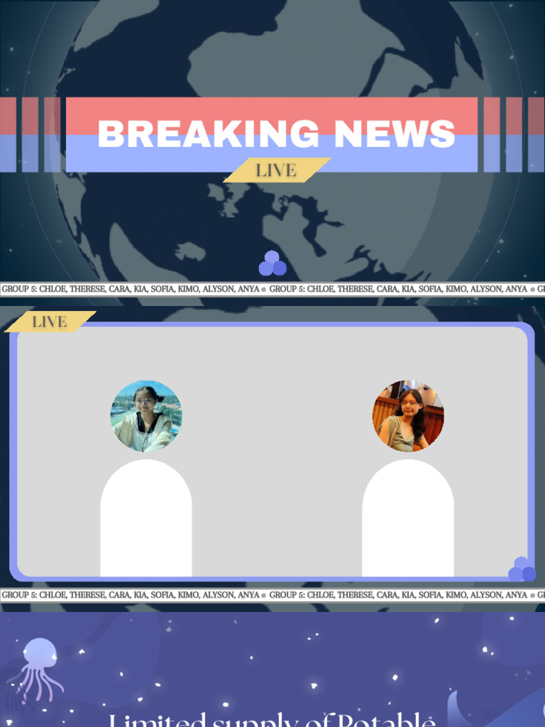GROUP 5 - Limited Supply of Potable Water and Access to Proper ...