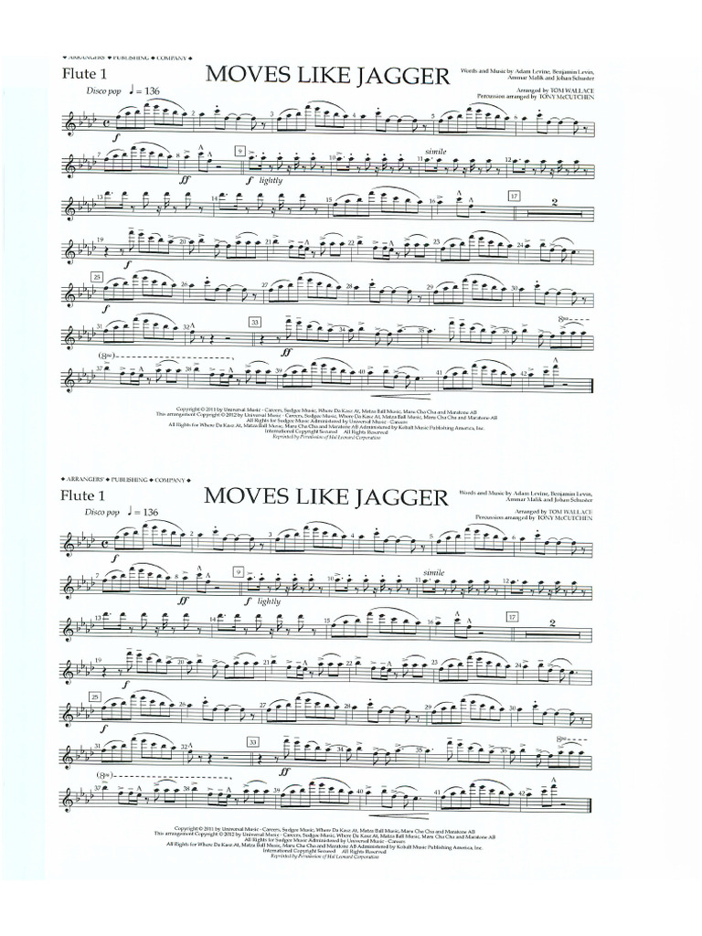 Moves Like Jagger | PDF
