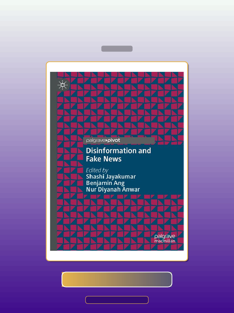 Test Bank for Disinformation and Fake Nes 1st Edition | PDF | Multiple ...