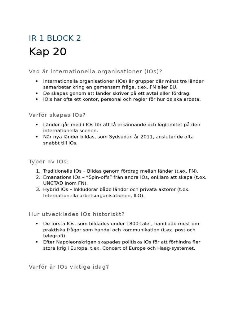 IR 1 Block 2 | PDF