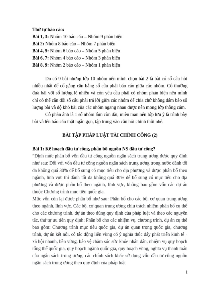 Bai Tap PL TCC | PDF