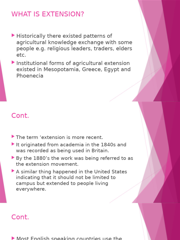 Understanding Agricultural Extension | PDF | Agriculture | Farmer