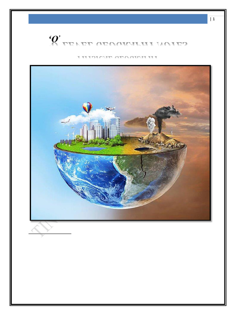 O Level Geography: Physical Geography Notes | PDF | Fog | Precipitation