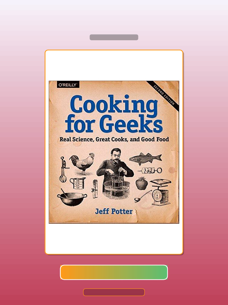 Test Bank for Cooking for Geeks | PDF | Science | Knowledge