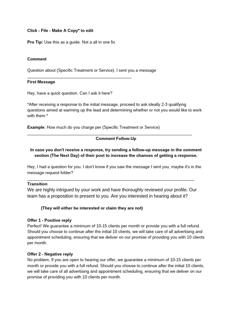 Copy of Updated Instagram Script 3-10-23 | PDF