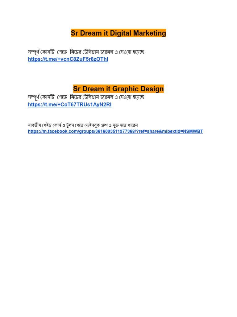 Sr Dream it (1) | PDF