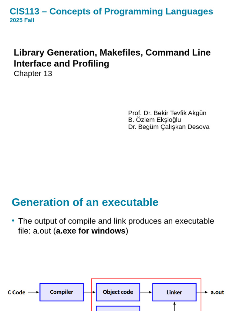 Lecture 13 | PDF | Library (Computing) | Parameter (Computer Programming)