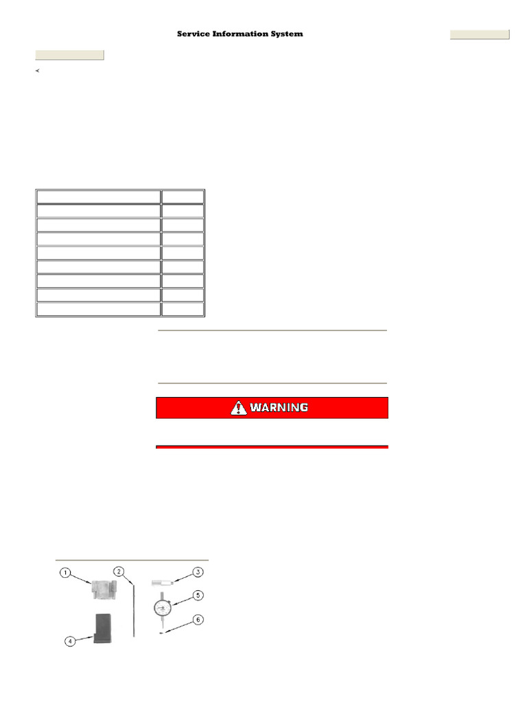 3512B Injector Adjustment | PDF | Piston | Propulsion