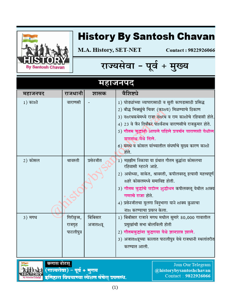 Mahajanpad Colour 1 | PDF