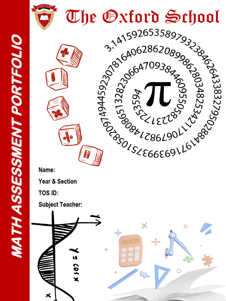 Math Assessment Portfolio Overview | PDF | Multiplication | Area