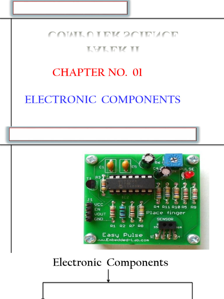 Electronic Components Overview | PDF | Inductor | P–N Junction