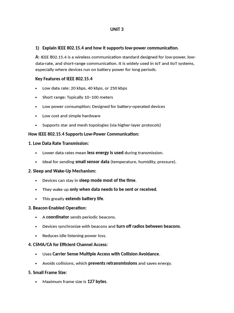 IOTA UNIT 3 | PDF | Radio Frequency Identification | Programmable Logic ...