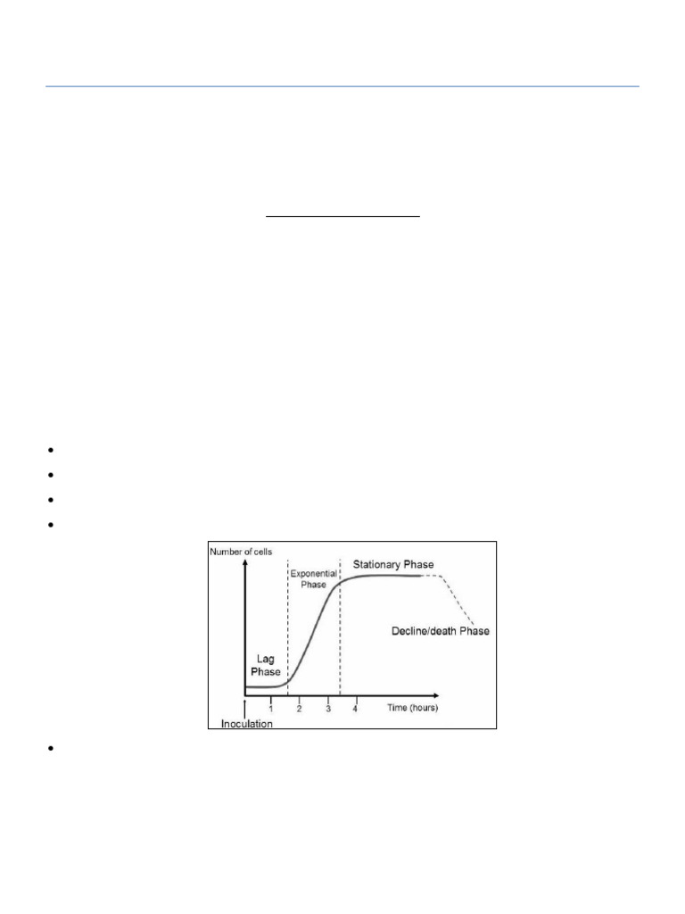 Bacterial Growth and Physiology Explained | PDF | Bacteria | Foods