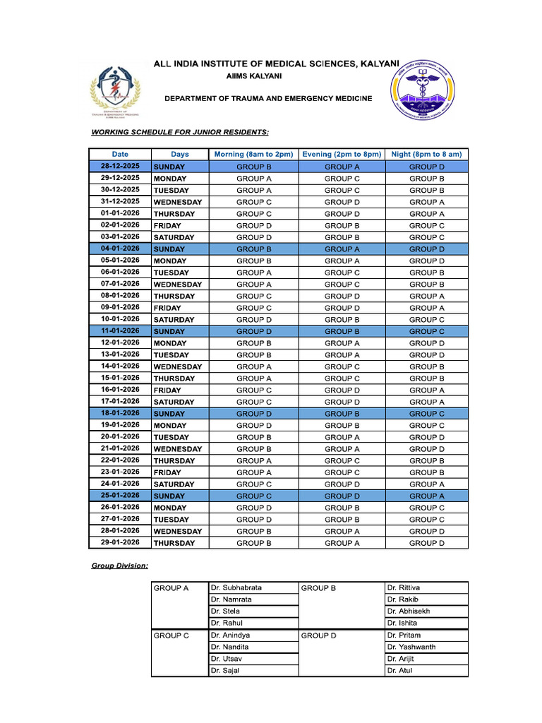 JR Schedule | PDF