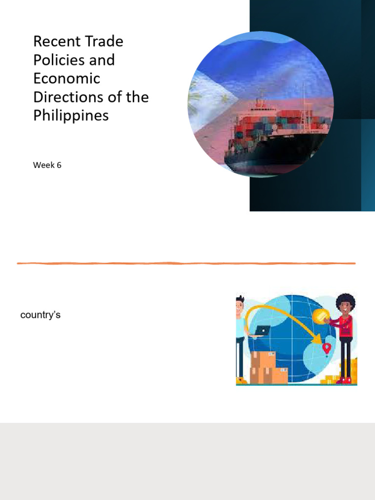 Philippine Trade Policies and Economic Overview | PDF | E Commerce ...