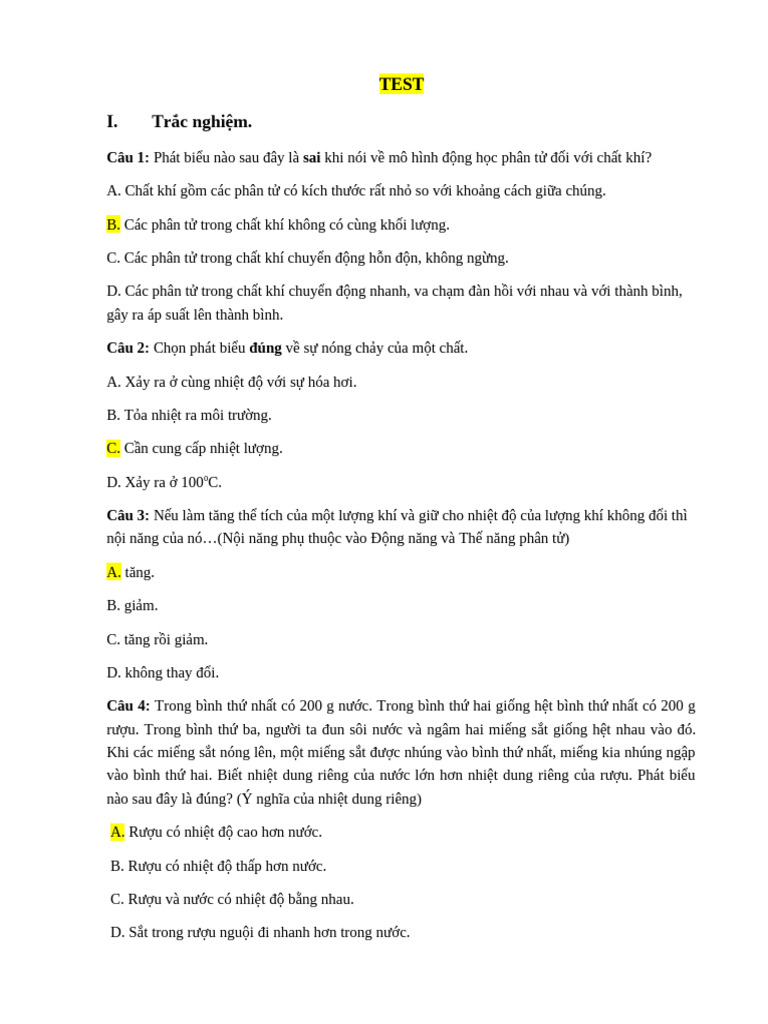 TEST 45P | PDF