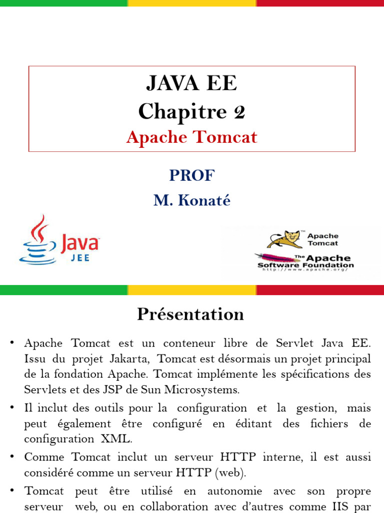 Introduction à Apache Tomcat et ses composants | PDF | Génie logiciel ...
