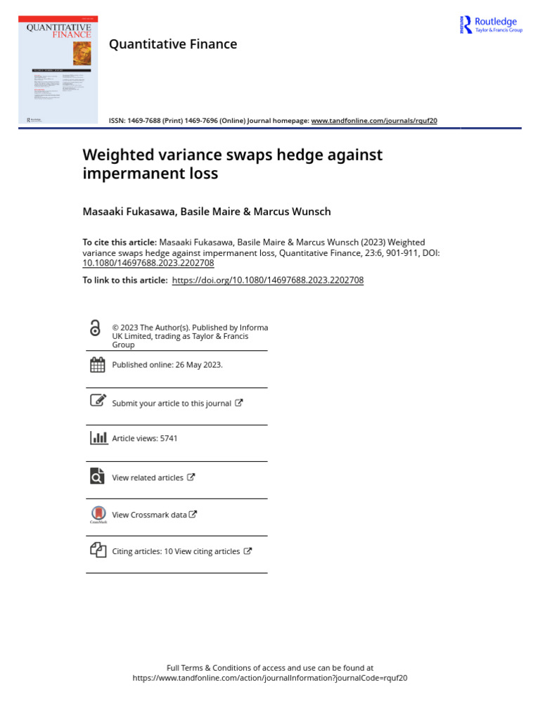 WVS Amm | PDF | Market Maker | Financial Markets