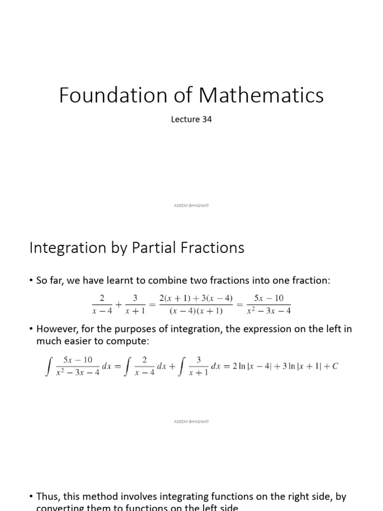 Lecture 34 | PDF