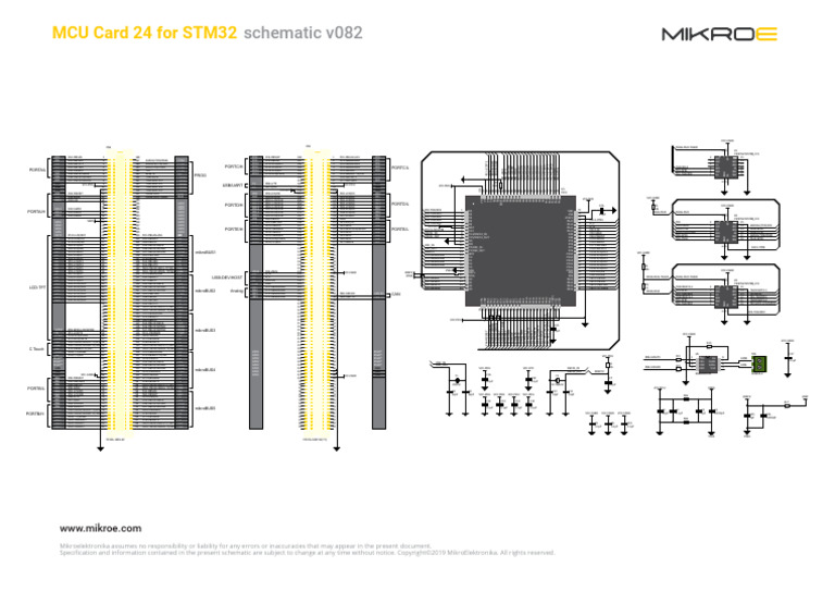 Schematic-MCU-Card-24-for-STM32 | PDF | Computer Engineering | Computing
