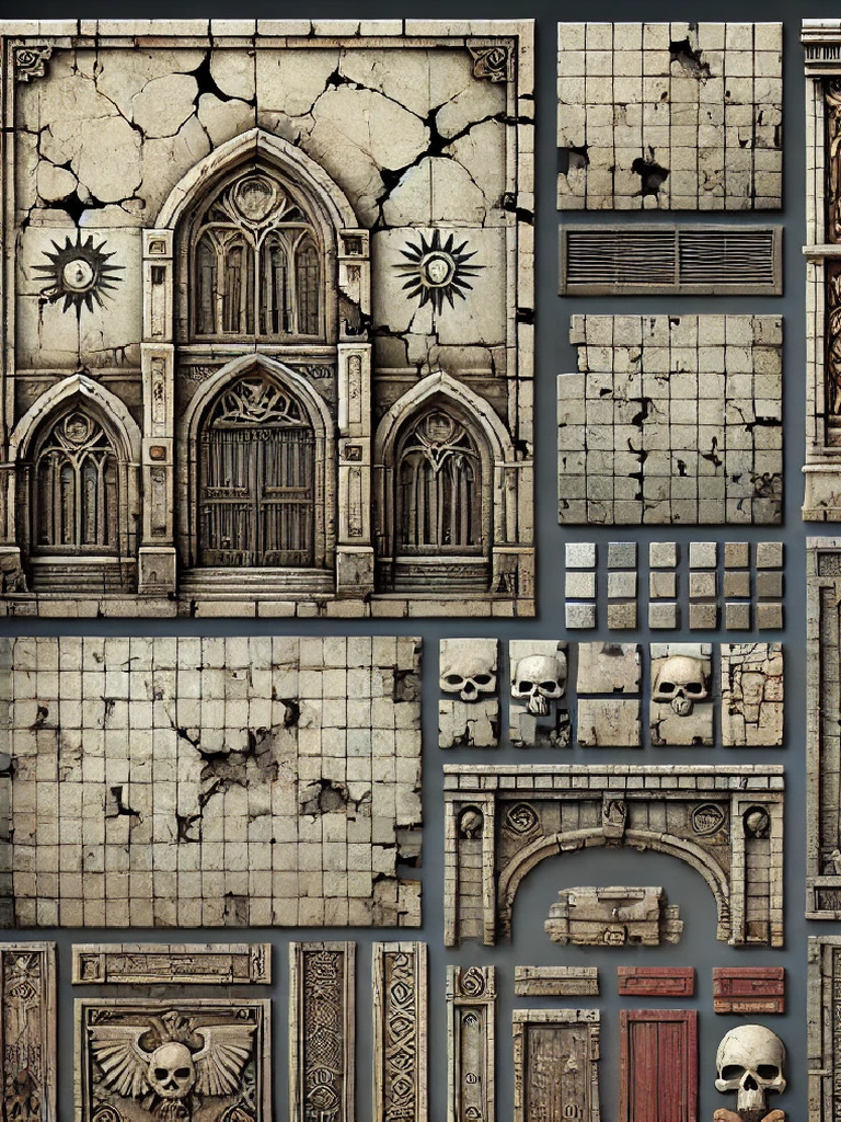 Warhammer 40K Building Textures | PDF