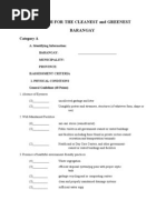 Download Search for the Cleanest and Greenest Barangay by Lowe Lorenz SN98363518 doc pdf