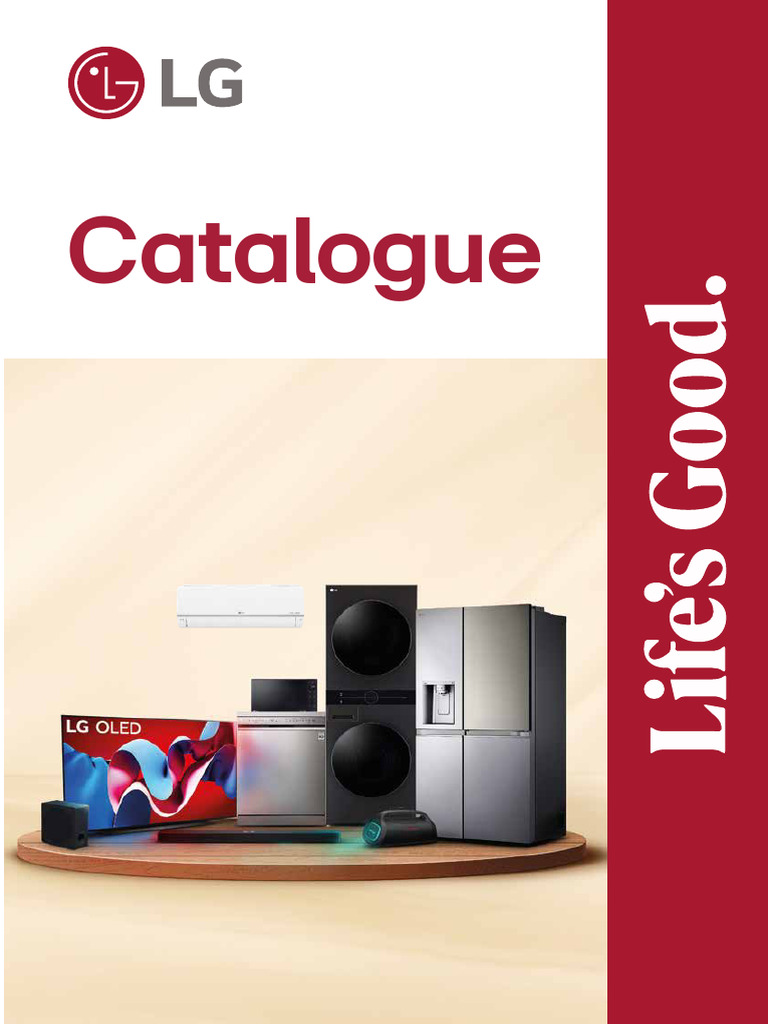 LG Home Appliances Product Catalogue | PDF | Refrigerator | Washing Machine