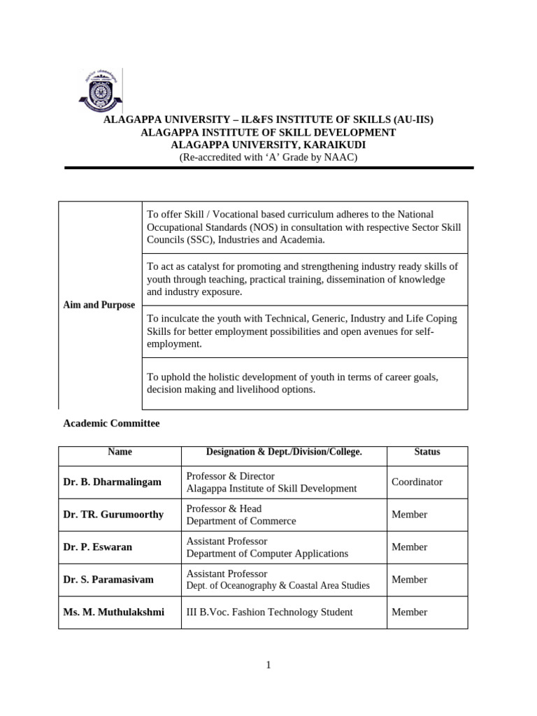 Il Fs Institute of Skills(20!03!2017) | PDF | Vocational Education