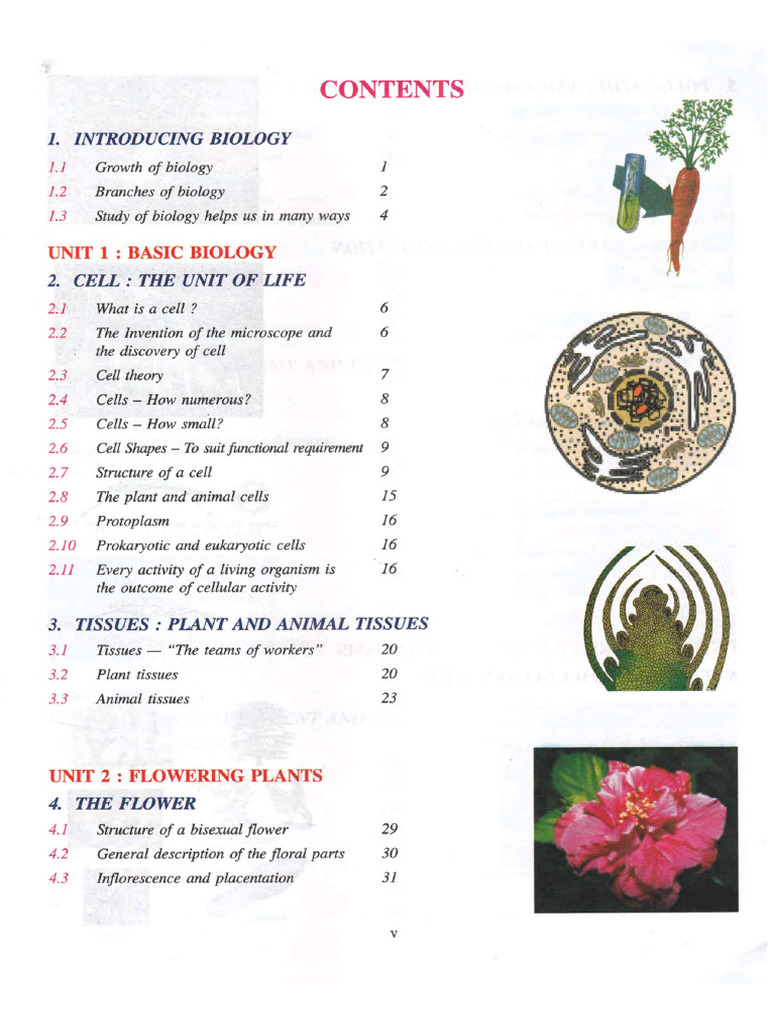 Selina Class 9 Biology Book PDF | PDF