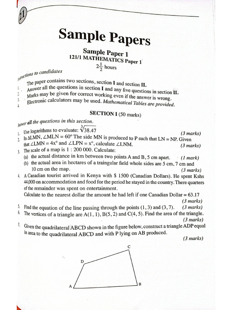 Top Mark Papers 1to3 | PDF
