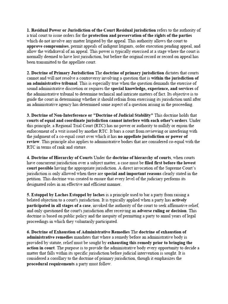 civ1-lec2 | PDF | Jurisdiction | Appeal