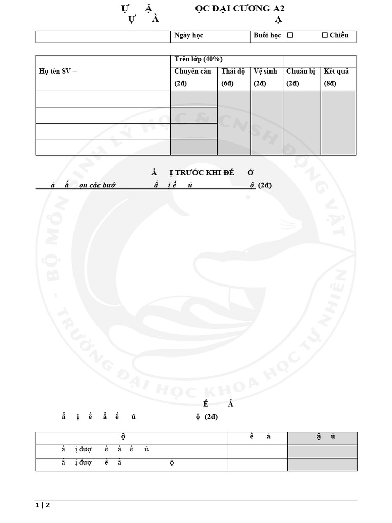 Báo Cáo - Bài 8 - Tuan Hoan Mau Bang Nhap Diem Chi Tiet | PDF