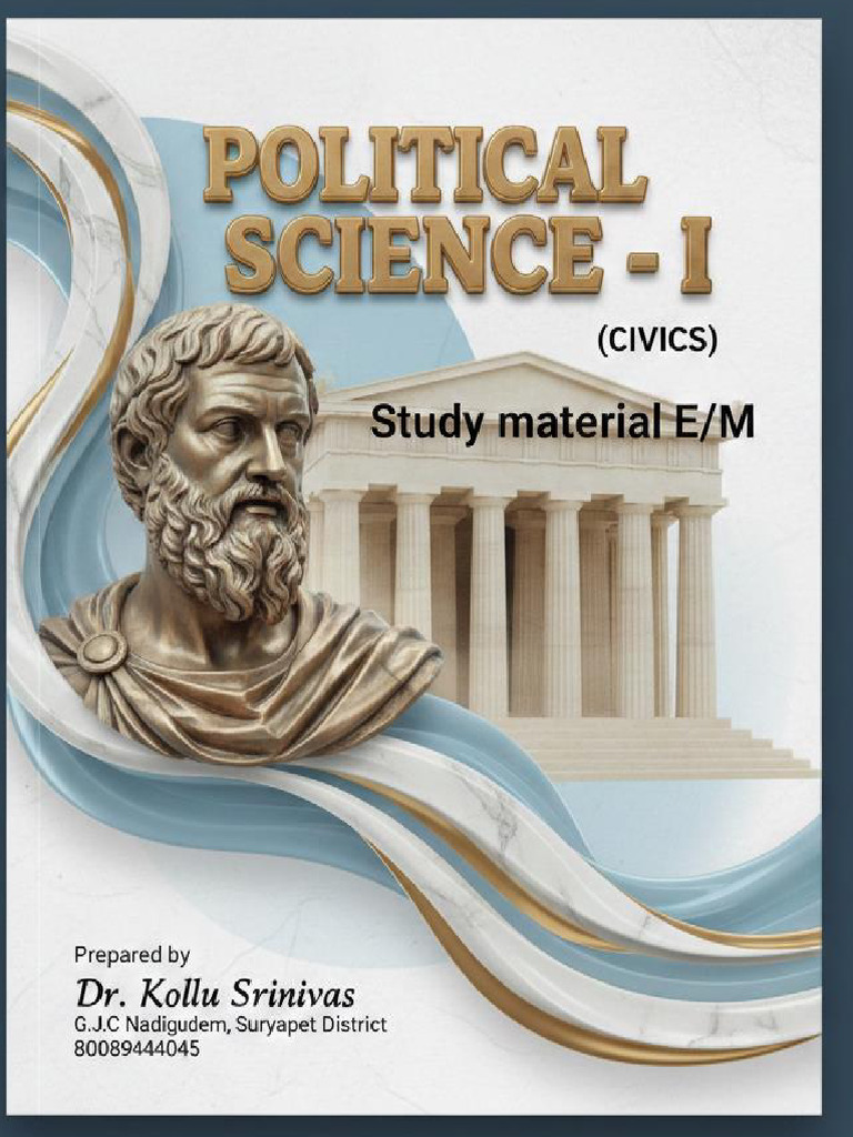 Political Science Question Bank Guide | PDF | Socialism | Mahatma Gandhi