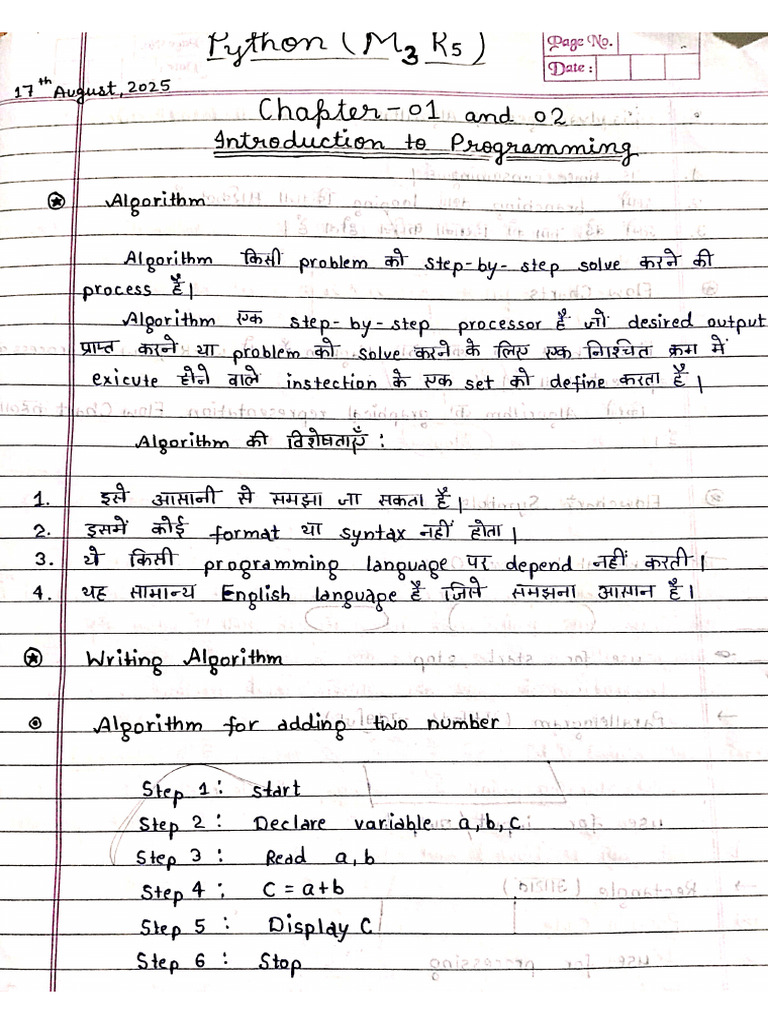 Pythonnotes 6 To 9 | PDF