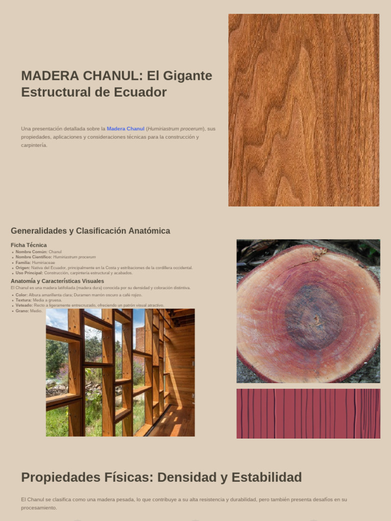 Bryan Mora y Antony Nuñez Paralelo 2 Sistemas Secos Madera Chanul | PDF ...