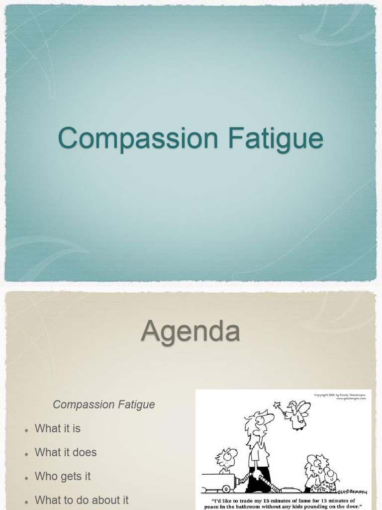 Understanding Compassion Fatigue | PDF | Psychology | Determinants Of ...