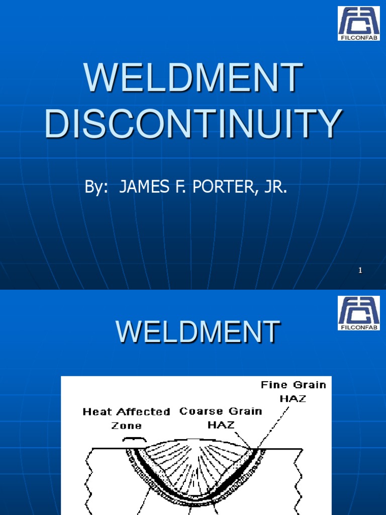 Weld Discontinuity Welding Steel