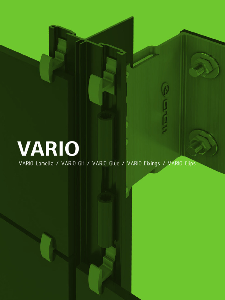 VARIO Ventilated Facade Systems Guide | PDF | Composite Material ...