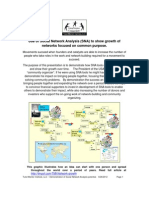 Social Network Analysis-Map of Network Growth