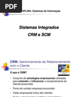 Aplicativos Integrados CRM e SCM